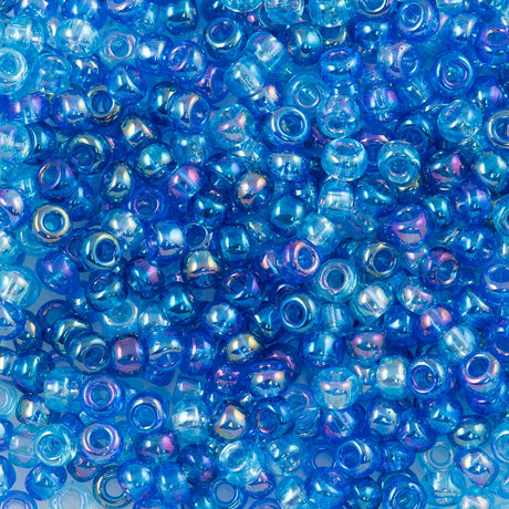 Preciosa Seed Bead 6/0 Aqua AB Mix (MIX39)