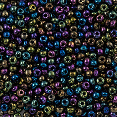 Preciosa Seed Bead 6/0 Dragon Eyes Mix (MIX40)