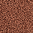 Czech Seed Bead 8/0 Metallic Dyed Copper 2-inch Tube (01770)