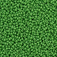 Czech Seed Bead 8/0 Opaque Light Green 2-inch Tube (53230)