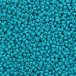 Czech Seed Bead 8/0 Opaque Turquoise Blue 2-inch Tube (63030)