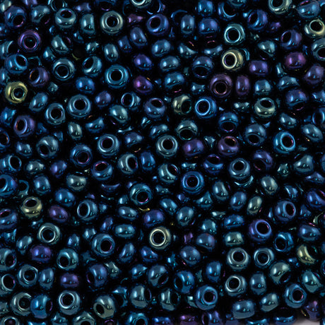 Preciosa Seed Bead 8/0 Blue Iris 22g Tube (59135)