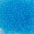 Czech Seed Bead 8/0 Aqua 2-inch Tube (60010)