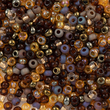 Preciosa Seed Bead 8/0 Mix Wheatberry (MIX04)