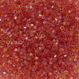 Miyuki Hex Cut Delica Seed Bead 11/0 Strawberry Ice AB DBC62