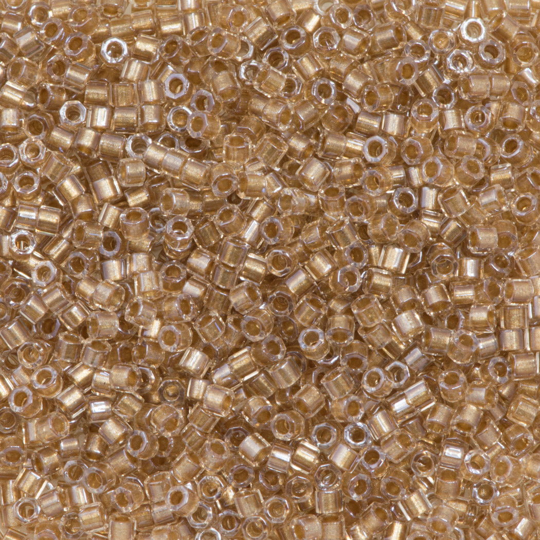 Miyuki Hex Cut Delica seed bead 11/0 Shimmer Bronze DBC907