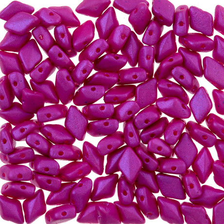 Gemduo Bead 8x5mm Tropical Passion Pink 2-Inch Tube (24508)