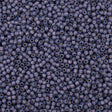 50g Toho Round Seed Bead 6/0 PermaFinish Translucent Silver Lined Tanzanite (2124PF)