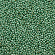 50g Toho Round Seed Bead 6/0 PermaFinish Galvanized Mint Green (570PF)