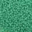 50g Toho Round Seed Bead 8/0 Milky Kiwi (1144)