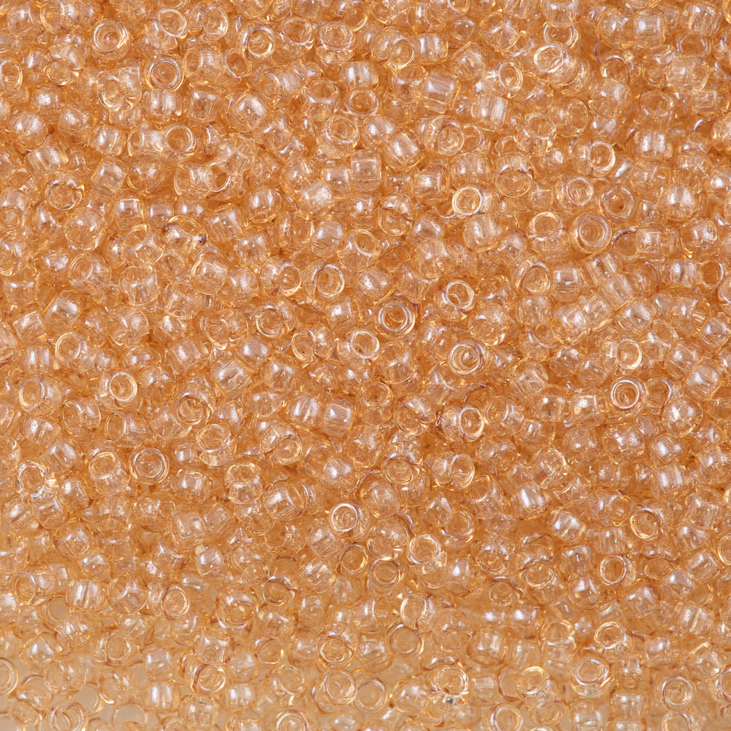 50g Toho Round Seed Bead 8/0 Gold Luster Peach (629)