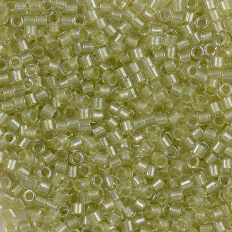 Miyuki Delica Seed Bead 10/0 Inside Dyed Color Peridot DBM903