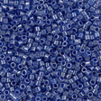 Miyuki Delica Seed Bead 10/0 Inside Dyed Color Blue DBM243