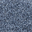 25g Miyuki Delica Seed Bead 11/0 Ceylon Inside Dyed Grey DB242