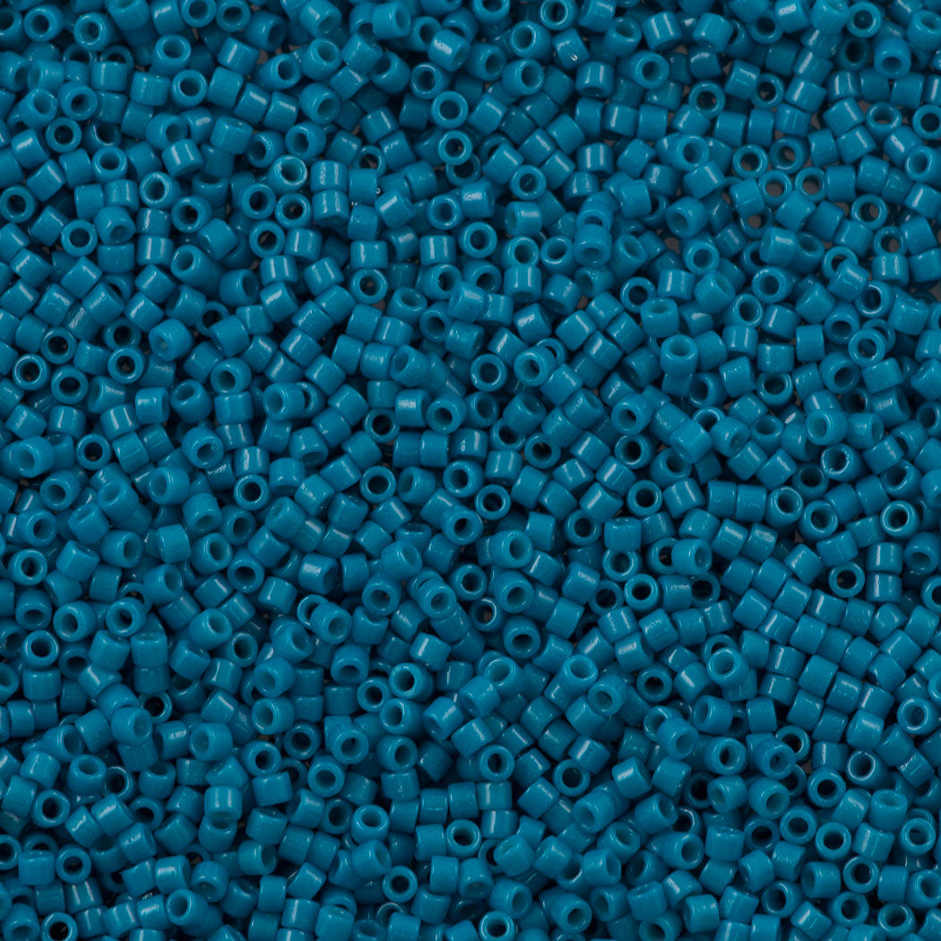 25g Miyuki Delica Seed Bead 11/0 Duracoat Dyed Opaque Juniper Berry DB2135