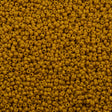 50g Miyuki Round Seed Bead 11/0 Matte Opaque Mustard (1233)