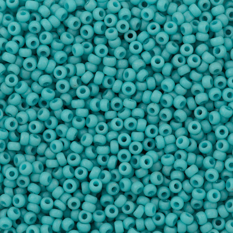 Miyuki Round Seed Bead 11/0 Opaque Matte Seafoam Blue (2029)