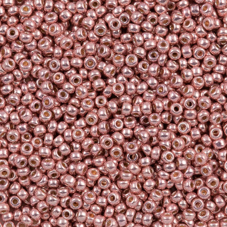 Miyuki Round Seed Bead 11/0 Duracoat Galvanized Dark Coral (4209)