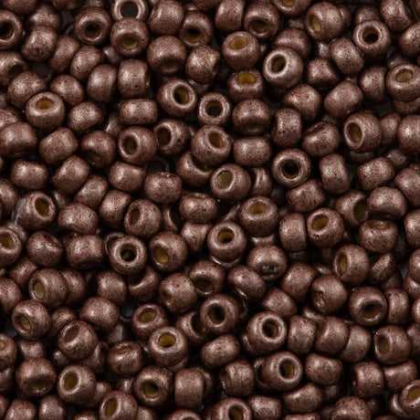 Miyuki Round Seed Bead 11/0 Duracoat Matte Galvanized Dark Mauve (4213F)