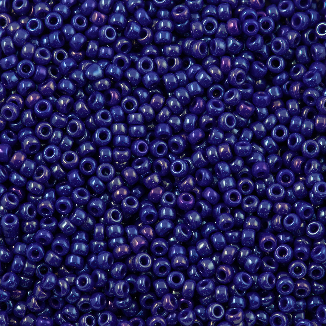 Miyuki Round Seed Bead 11/0 Opaque Cobalt Luster (1945)