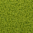 50g Miyuki Round Seed Bead 11/0 Opaque Lime (416)