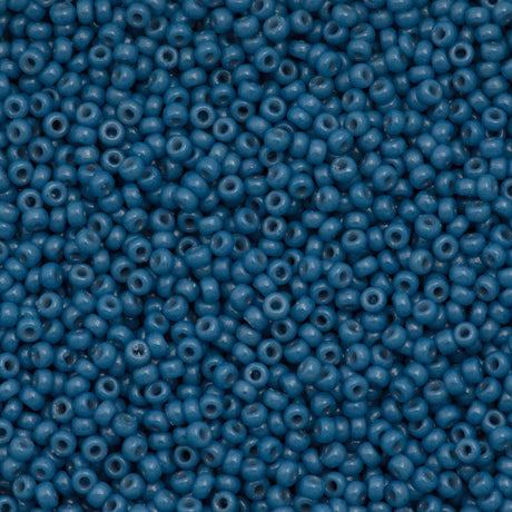 50g Miyuki Round Seed Bead 11/0 Duracoat Opaque Juniper Berry (4485)