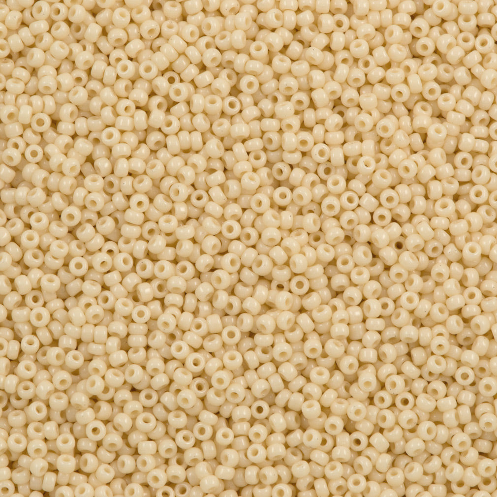 Miyuki Cotton Pearl Beads-12mm-Beige - A Grain of Sand