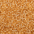 Miyuki Round Seed Bead 11/0 Silver Lined Apricot (552)