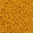 25g Miyuki Delica Seed Bead 11/0 Matte Opaque Glazed Banana DB2285