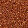 Miyuki Round Seed Bead 11/0 Duracoat Silver Lined Dyed Rose Gold (4233)