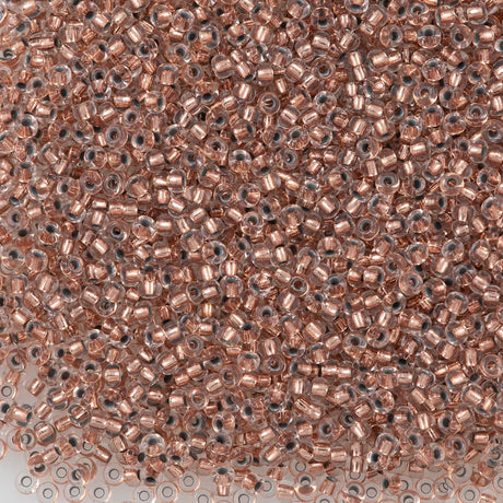 Miyuki Round Seed Bead 15/0 Copper Lined 2-inch Tube (197)