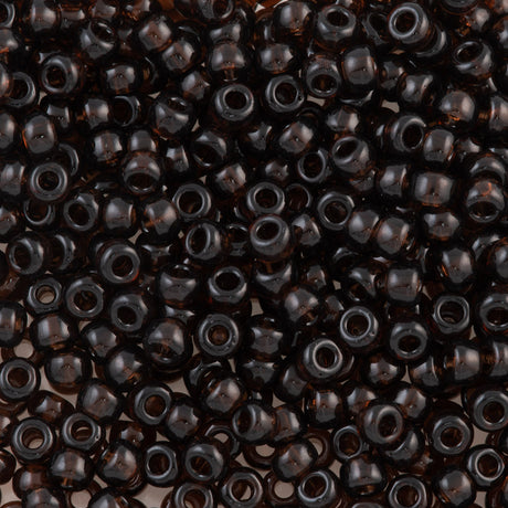 Miyuki Round Seed Bead 6/0 Transparent Brown (135)