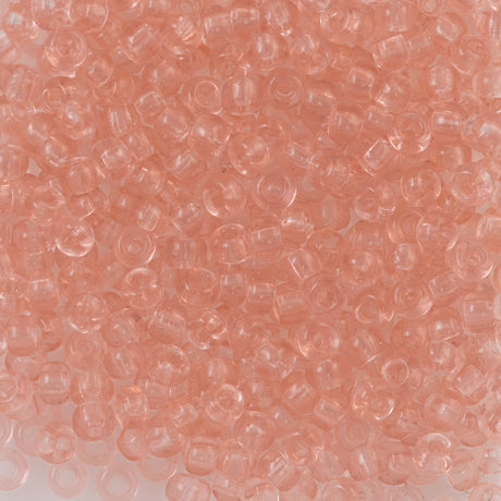 Miyuki Round Seed Bead 6/0 Transparent Pale Pink (155)