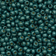 Miyuki Round Seed Bead 6/0 Duracoat Matte Galvanized Sea Foam (4217F)