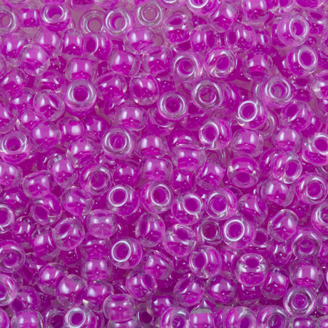 Miyuki Round Seed Bead 6/0 Luminous Plum Crazy (4303)