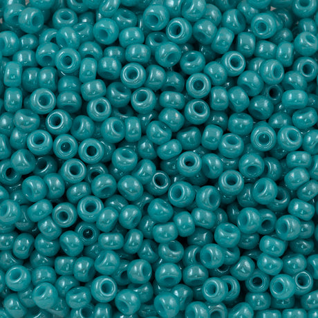 Miyuki Round Seed Bead 8/0 Opaque Turquoise Luster (2470)