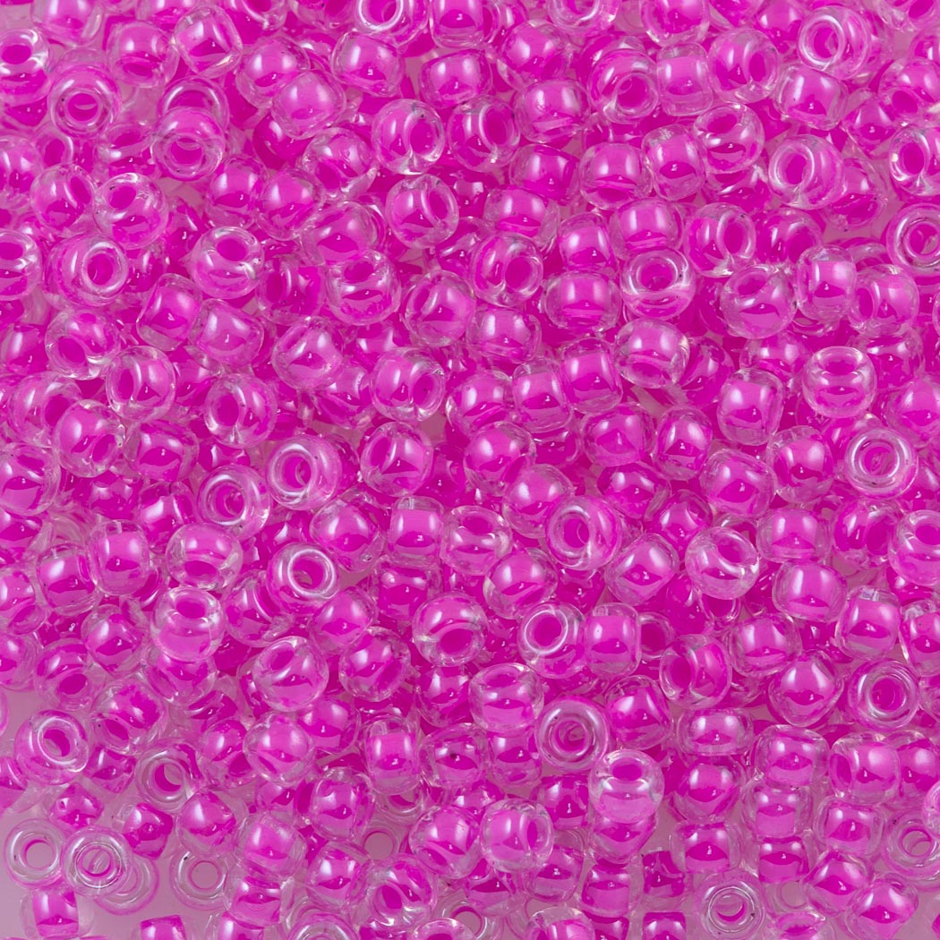 Miyuki Round Seed Bead 8/0 Luminous Hot Magenta (4302)