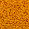 Miyuki Round Seed Bead 8/0 Duracoat Opaque Dyed Light Squash (4453)