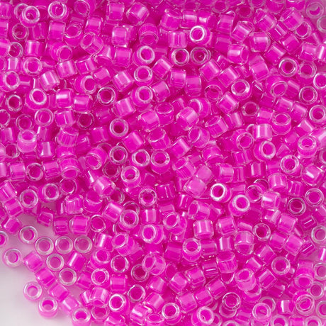 Miyuki Delica Seed Bead 10/0 Luminous Hot Magenta DBM2037