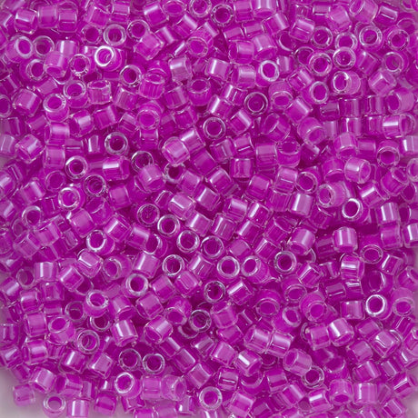 Miyuki Delica Seed Bead 10/0 Luminous Plum Crazy DBM2038