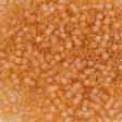 Miyuki Delica Seed Bead 10/0 Matte Transparent Topaz AB DBM852