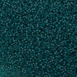 25g Miyuki Delica Seed Bead 11/0 Matte Transparent Dyed Dark Teal DB788