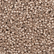 Miyuki Delica Seed Bead 11/0 Semi Matte Galvanized Blush 2-inch Tube DB1158