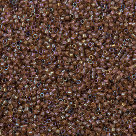 25g Miyuki Delica Seed Bead 11/0 Amethyst Hazel DB1732