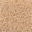 100g Miyuki Delica Seed Bead 11/0 Opaque Light Tan Luster DB204