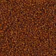 Miyuki Delica Seed Bead 11/0 Duracoat Dyed Opaque Sienna 2-inch Tube DB2109