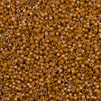 25g Miyuki Delica Seed Bead 11/0 Opaque Glazed Toast AB DB2273