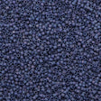 Miyuki Delica Seed Bead 11/0 Matte Opaque Glazed Navy AB 2-inch Tube DB2319