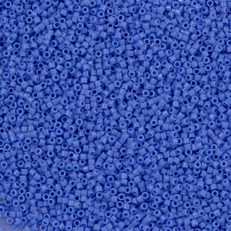 25g Miyuki Delica Seed Bead 11/0 Opaque Periwinkle DB730