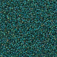 25g Miyuki Delica Seed Bead 11/0 Matte Transparent Dark Green AB DB859